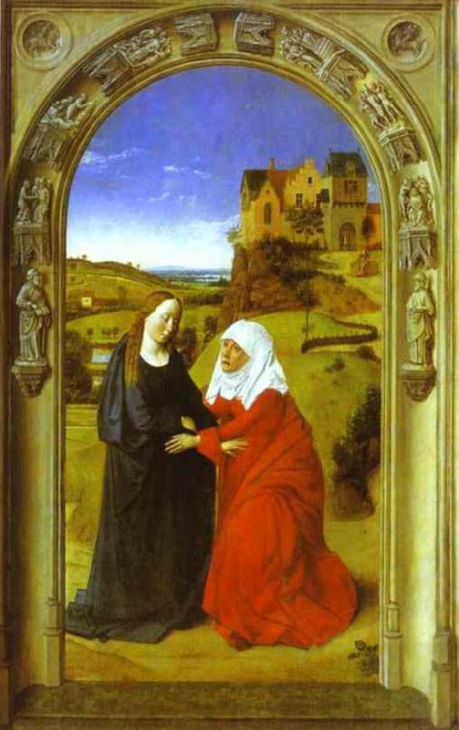 Dieric Bouts The Visitation. China oil painting art